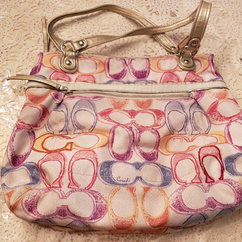 Coach case purse